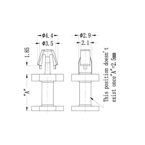 GMPS2 / PSE | Abstandshalter & PCB | Gecko Fastener GmbH
