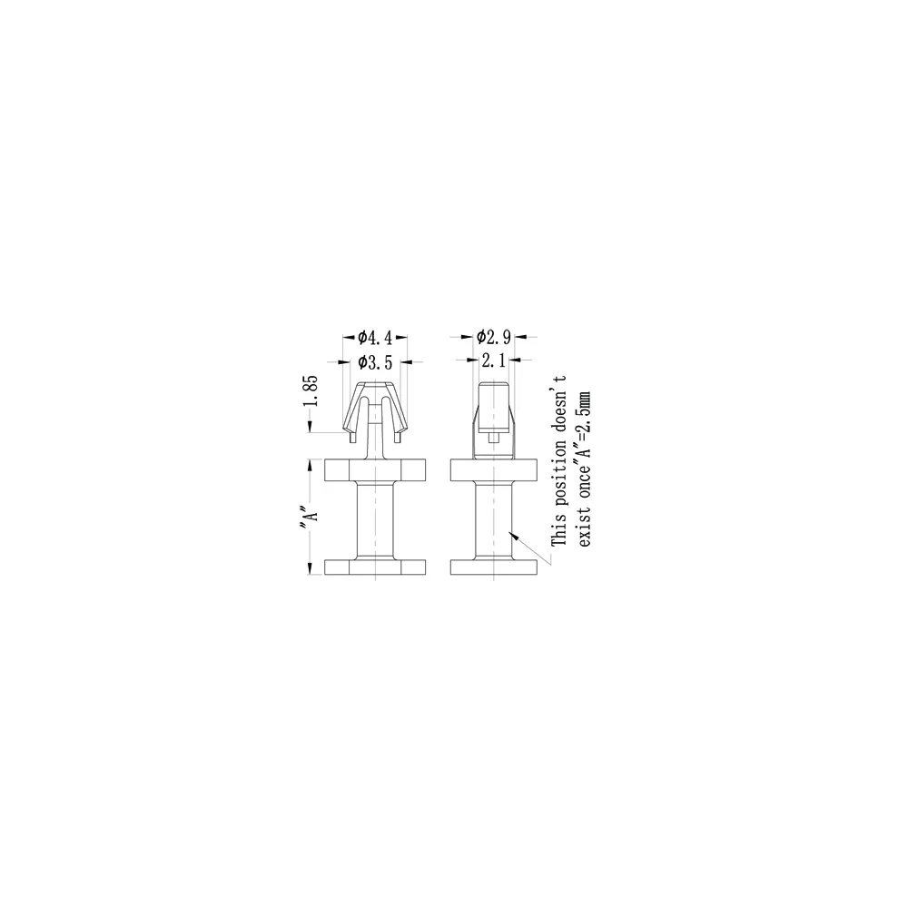 GMPS2 / PSE | Abstandshalter & PCB | Gecko Fastener GmbH