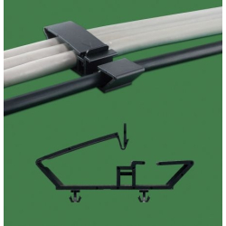 GFCMW-62A - Kabelhouder (Wire Mount) | Gecko Fastener GmbH 2