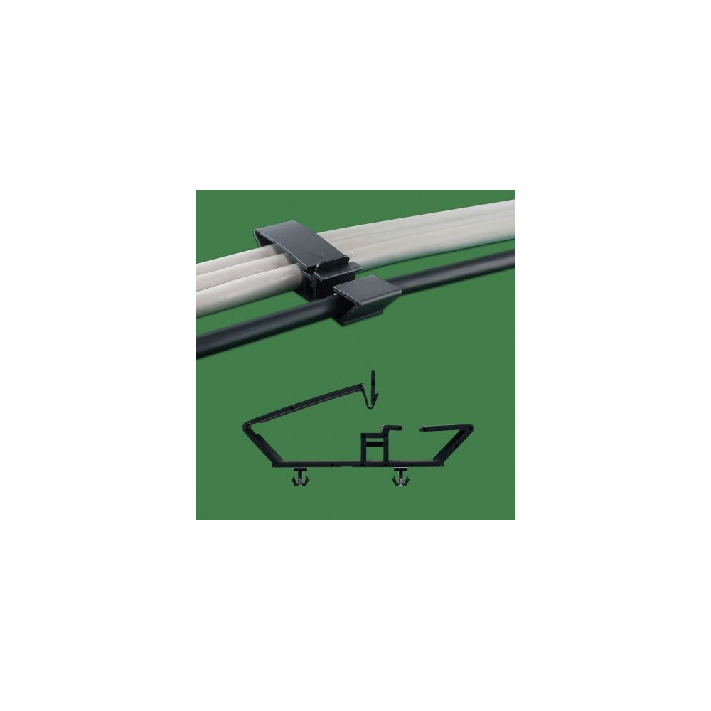 GFCMW-62A - Soporte para cables (Wire Mount) | Gecko Fastener GmbH