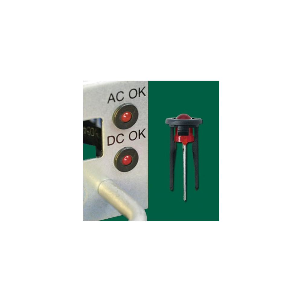 GCLED-2BK - Alloggiamento per LED | Gecko Fastener GmbH