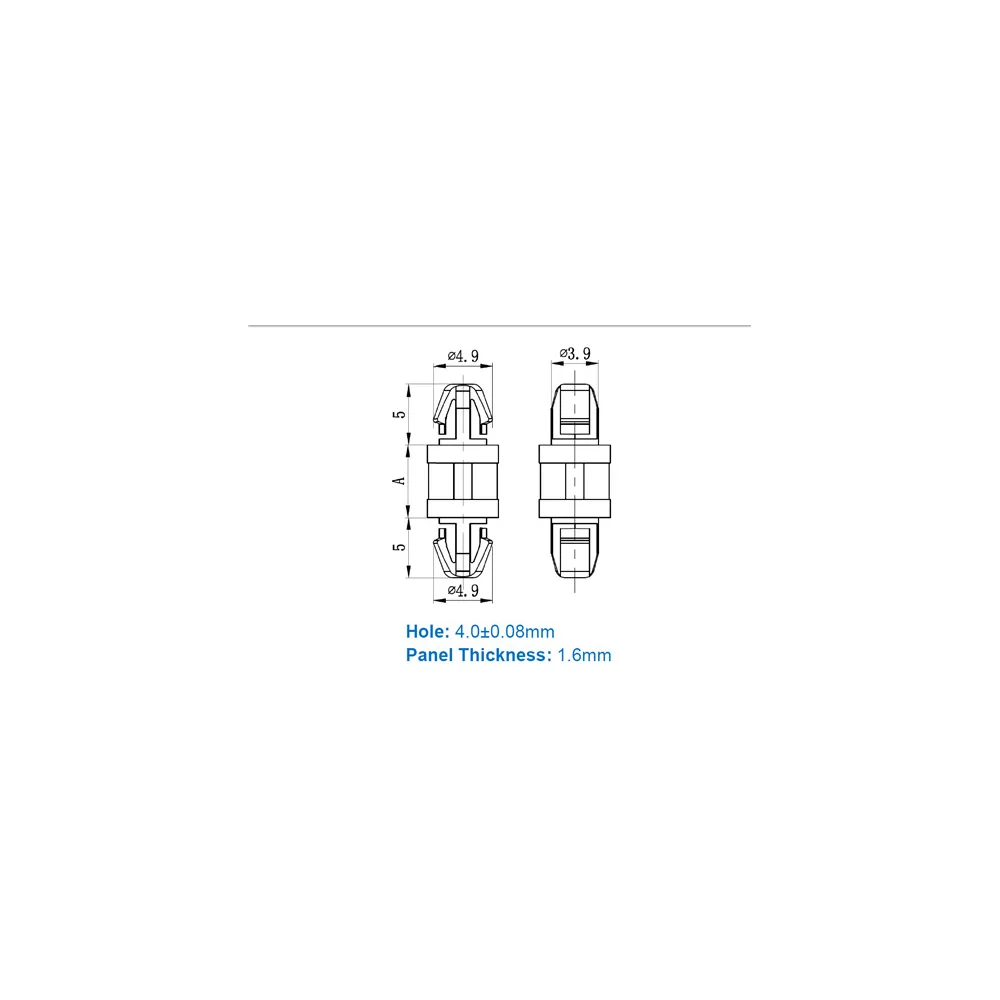 GDLSP1 / DLSP-1 | Distanciador de bloqueo doble | Gecko Fastener GmbH