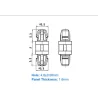 GDLSP 2 Series - Double locking spacer #2