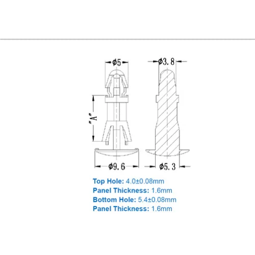 GLCBSC / RLCBSK / Abstandshalter & PCB | Gecko Fastener GmbH
