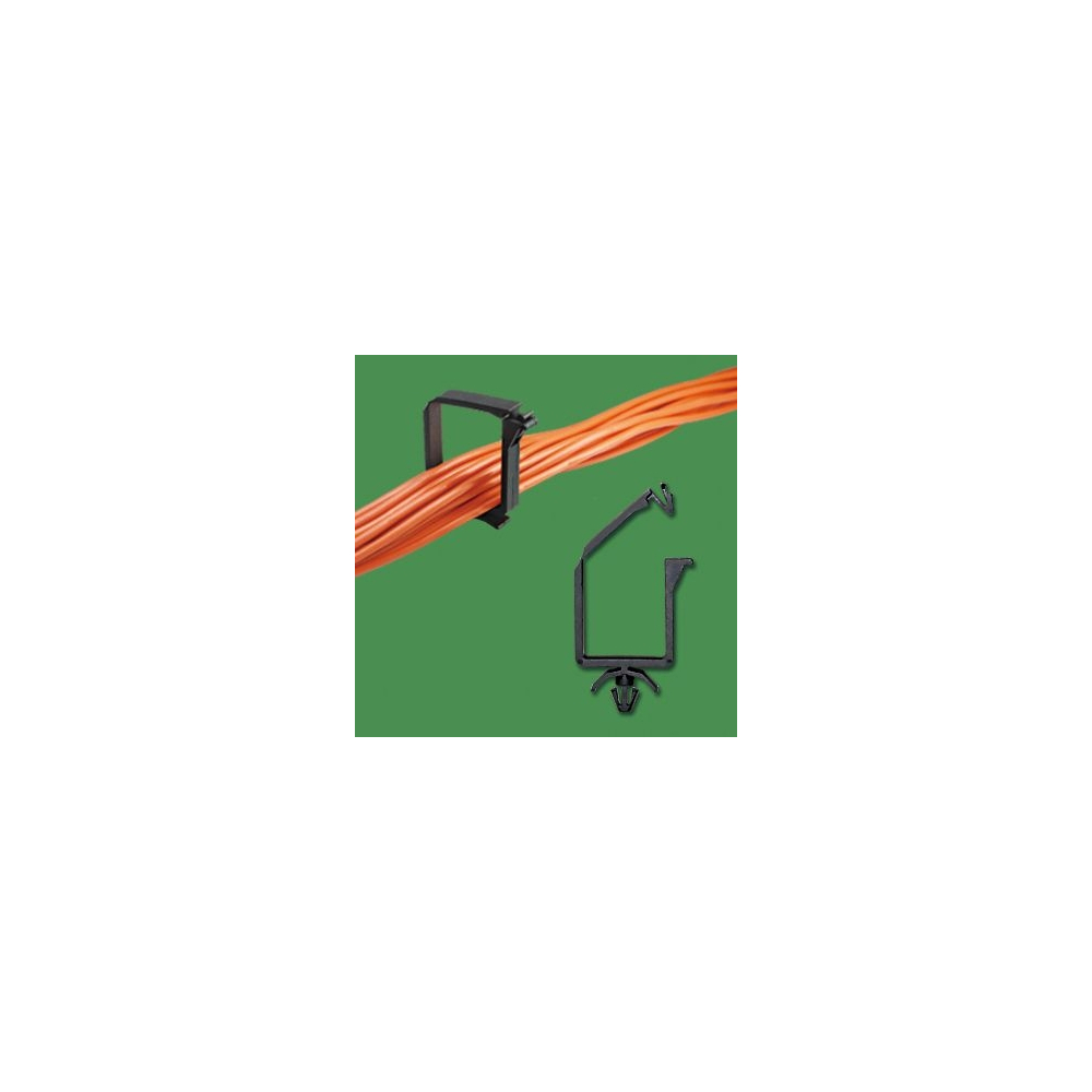 GCZX-18K - Soporte para cables (Wire Saddle) | Gecko Fastener GmbH
