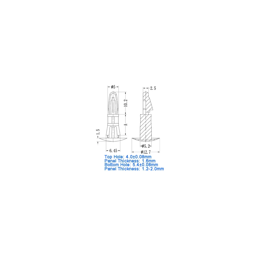 GLCBSC5 / CRLCBSRE / Entretoises & PCB | Gecko Fastener GmbH