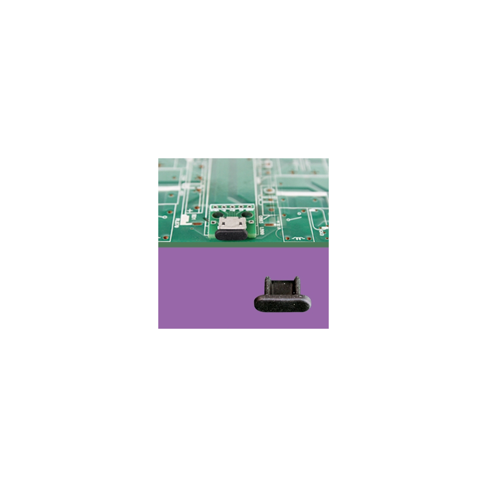 GUSB-6AK - Couvercle MICRO USB | Gecko Fastener GmbH