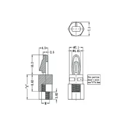 GLCBS-TF / LCBS-TF | Distanciador rosca exterior M4 | Gecko Fastener GmbH 2