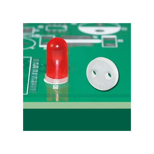 GLED3-1TF - Support LED cylindrique à 5 broches, 2 broches | Gecko Fastener GmbH
