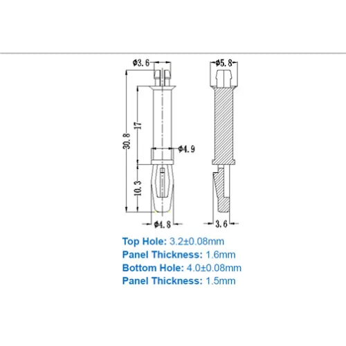 GLMSPM / Befestigungstechnik für Leiterplatten | Gecko Fastener GmbH