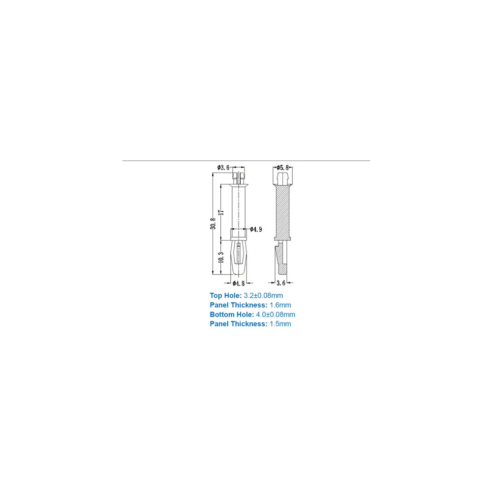 GLMSPM / Bevestigingstechnologie voor printplaten | Gecko Fastener GmbH