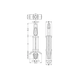 GLNCBS / LNCBS / Entretoises & PCB | Gecko Fastener GmbH 2