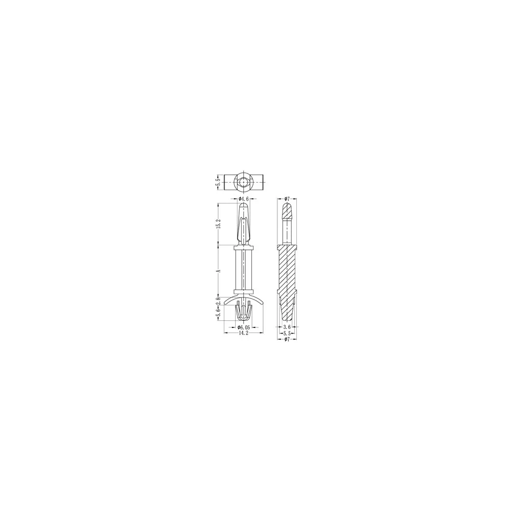GLNCBS / LNCBS / Abstandshalter & PCB | Gecko Fastener GmbH