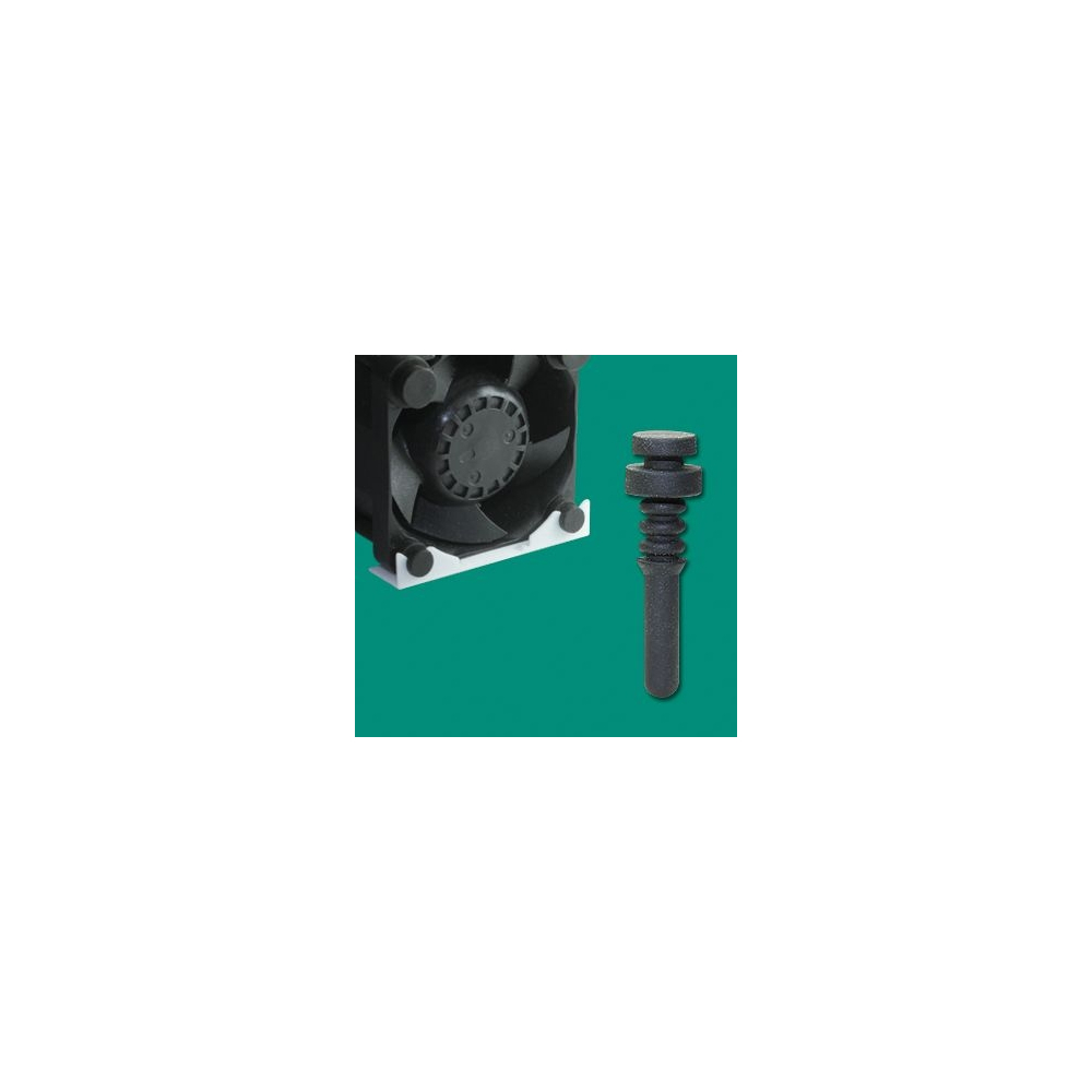 GSRDM-20K - Remache de fijación rápida antivibración para ventiladores | Gecko Fastener GmbH