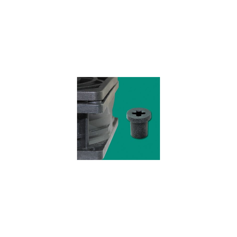GSRQA-4HC - Trillingsdempende ventilator-klikklinknagel | Gecko Fastener GmbH