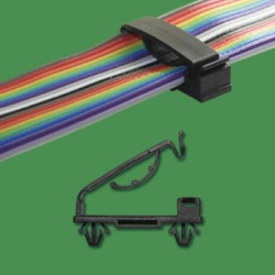 GFCSD-21A - Collier de serrage pour câble plat | Gecko Fastener GmbH 2