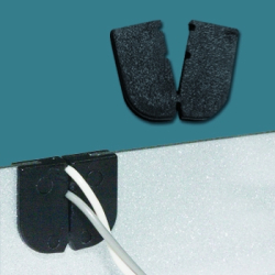 GDS-04P - Edge Saddle, Square Shaped | Gecko Fastener GmbH 2