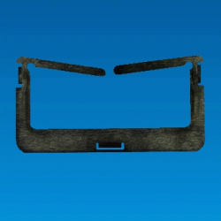 GDS-27 - Sillín Edge, de forma cuadrada | Gecko Fastener GmbH