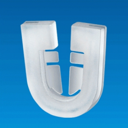 GUSM-6M - Selle Edge, de forme carrée | Gecko Fastener GmbH