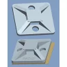 GCTM-1 Series - Mounting base, cable tie holder with and without adhesive base