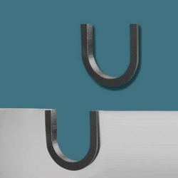 GUST-27Q - Ribeteado, forma de U. | Gecko Fastener GmbH 2