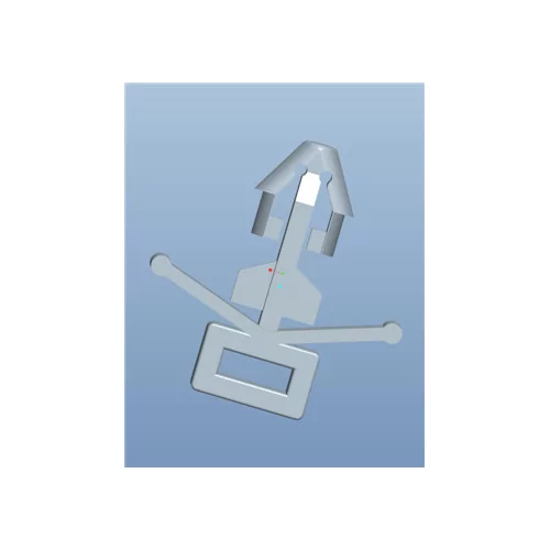 GCTM-4 / Cable tie holder for printed circuit board | Gecko Fastener GmbH