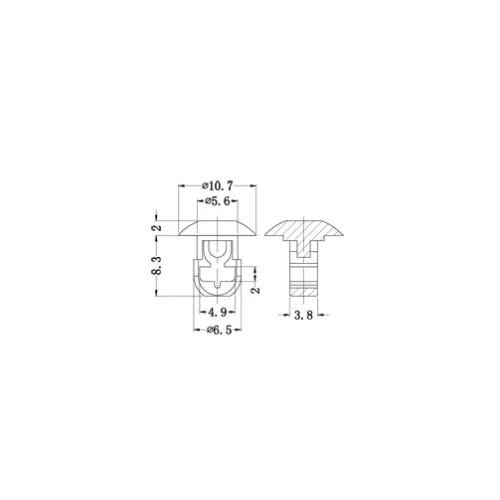 GCTM-9 / FTH-9 | Kabelbinderhouder | Gecko Fastener GmbH