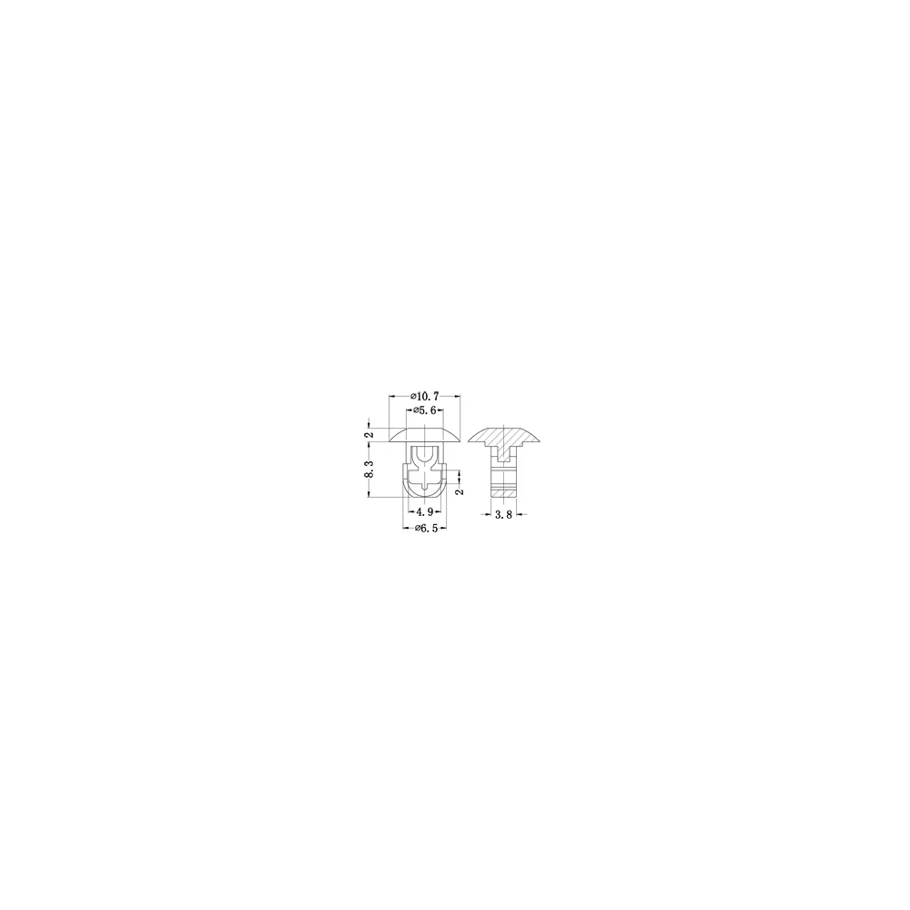 GCTM-9 / FTH-9 | Kabelbinder-Halter | Gecko Fastener GmbH