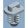 Serie GCTM-15 - Sujetacables con pinza para abeto