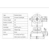 DMP-A2 Series - Rotation damper with gear wheel #2