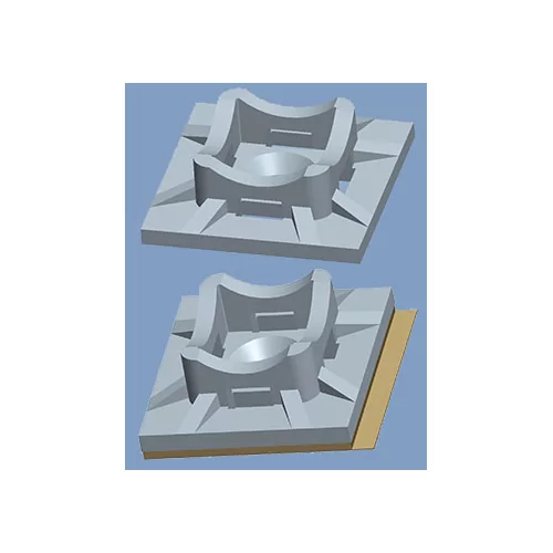 GFTH-5 / FTH-5-01 | Soporte para cables planos / base de montaje
