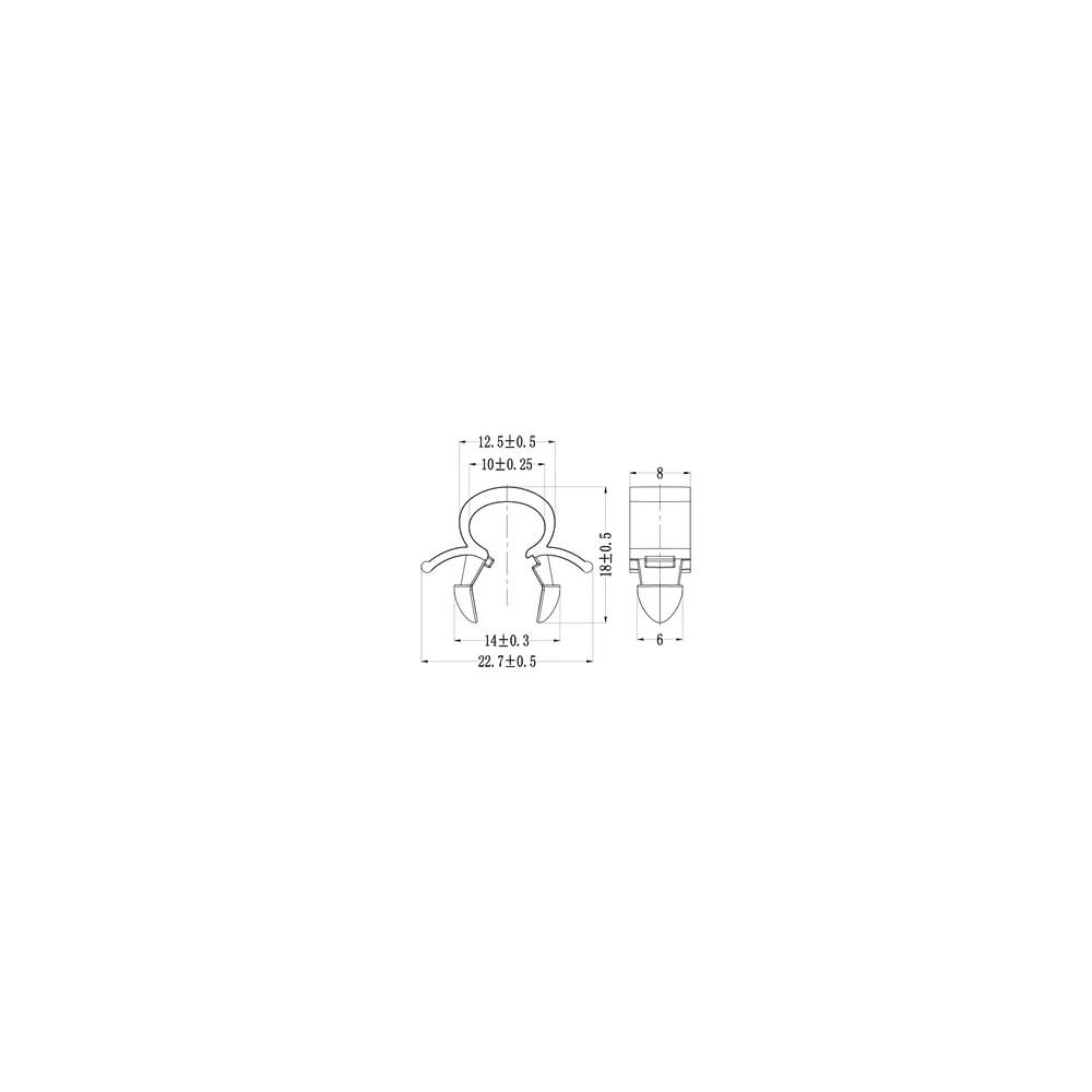 GY-285 | Kabelklem | Gecko Fastener GmbH