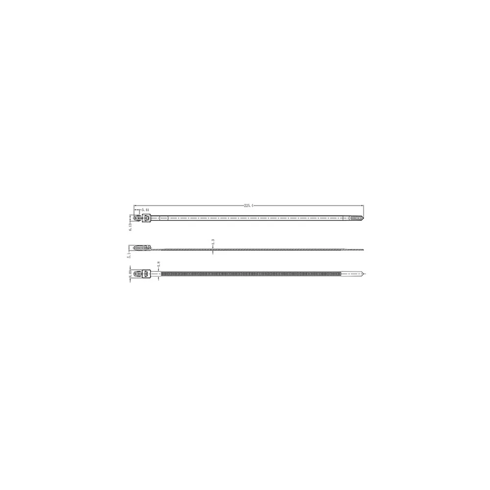GWIT-50RLA / WIT | Push-in cable ties, quick-mounting | Americom