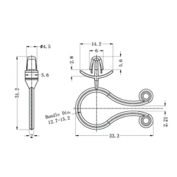 GSKLO / SKLO / Taladro pasacables - Apertura lateral | Gecko Fastener GmbH 2
