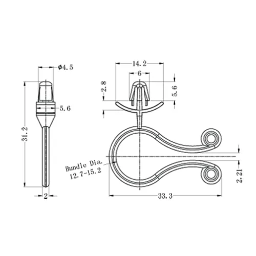 GSKLO / SKLO / Kabeldriller - Seitenöffnung | Gecko Fastener GmbH