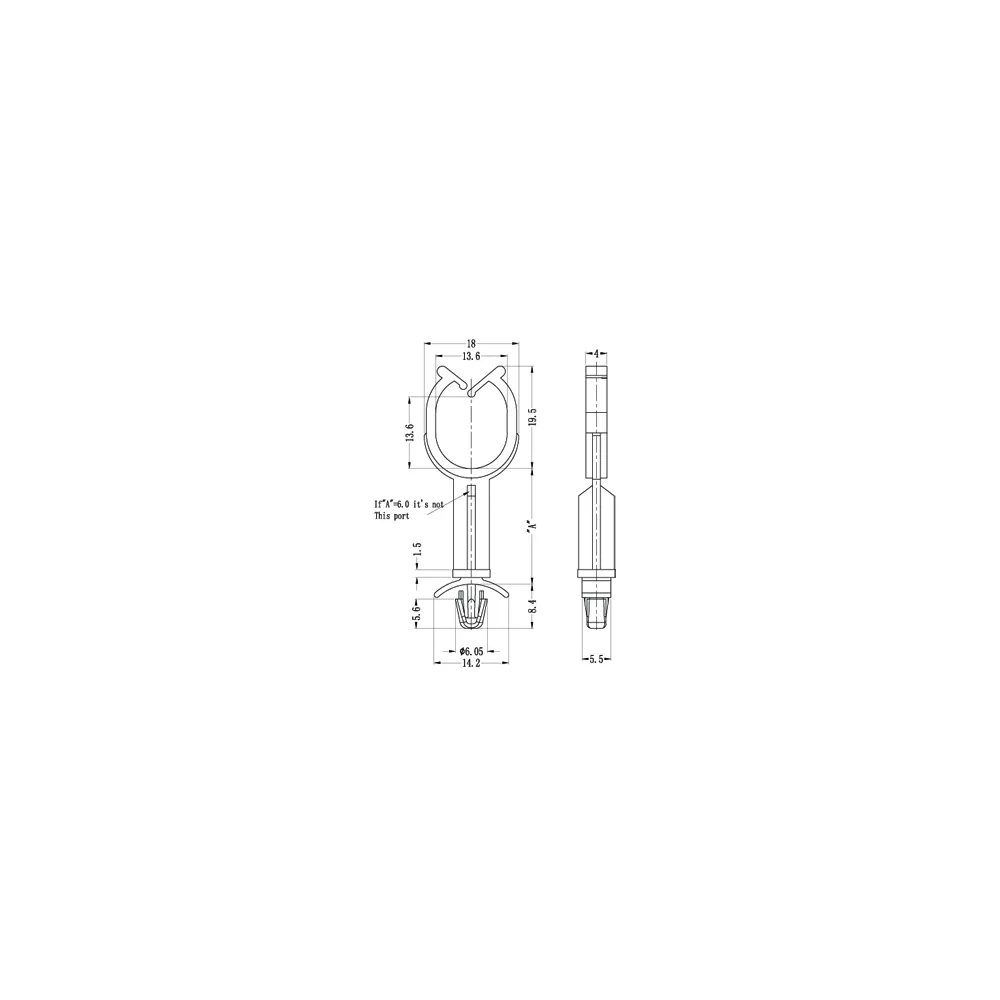 GSHK / SHK | Abstandsclip für Kabelstränge | Gecko Fastener GmbH