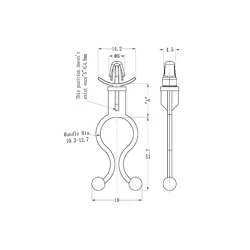 GSOTL-45 / STL-450 / Tire-câble avec ancrage à expansion | Gecko Fastener GmbH 2