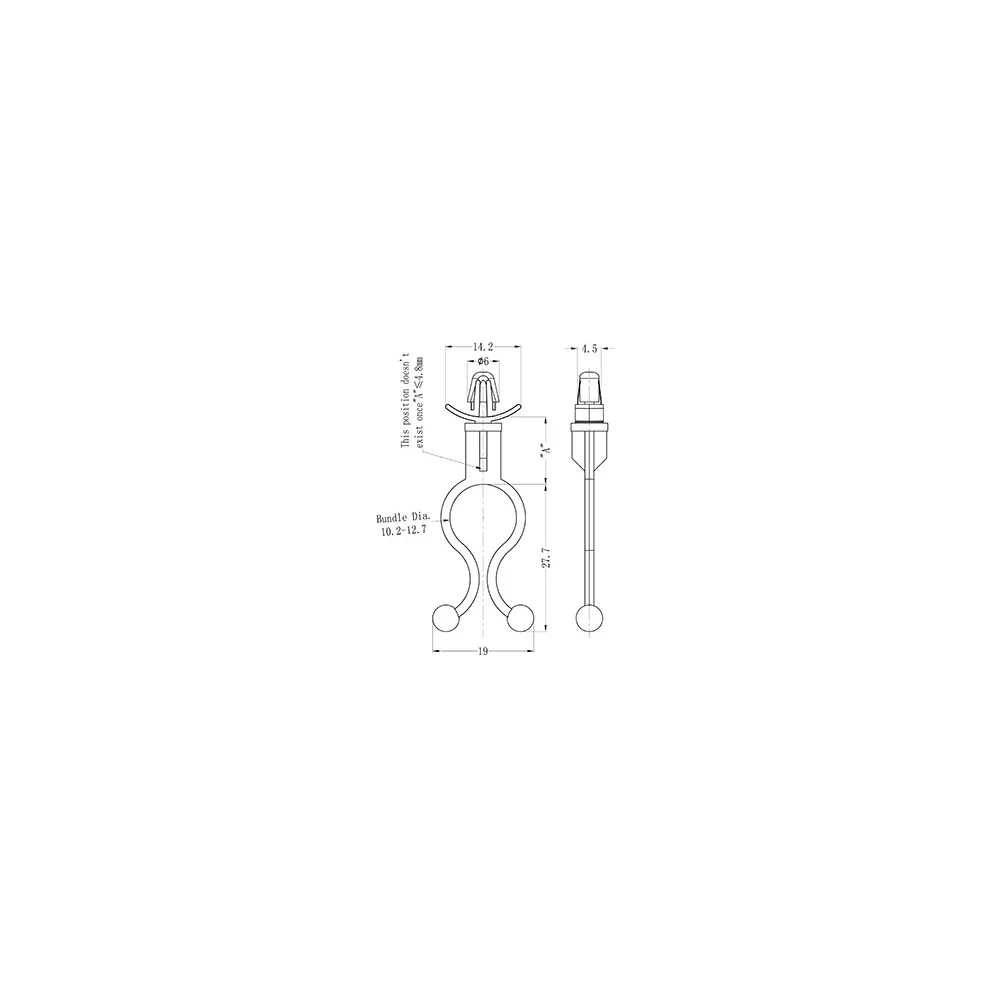 GSOTL-45 / STL-450 / Kabeldriller mit Spreizanker | Gecko Fastener GmbH