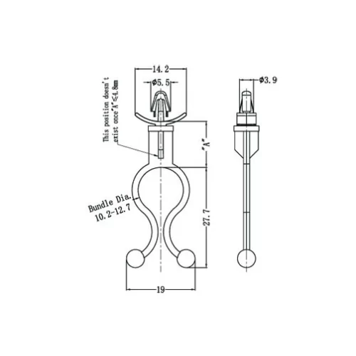 GSOTL2-45 / STL-1-450 / Kabeldriller mit Spreizanker | Gecko Fastener GmbH
