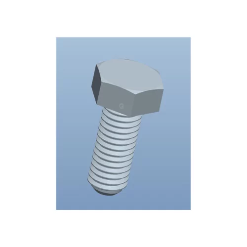 GHHS-4017-M5 | Kunststoff Schraube metrisch 6-kant | Gecko Fastener GmbH