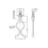 GSOTL 2-60 serie - Stand-Off Twist Lock #2
