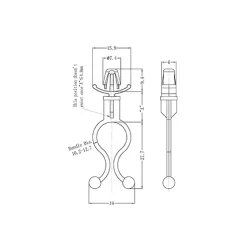 GSOTL4-45 / STL-6-450 / Tire-câble avec ancrage à expansion | Gecko Fastener GmbH 2
