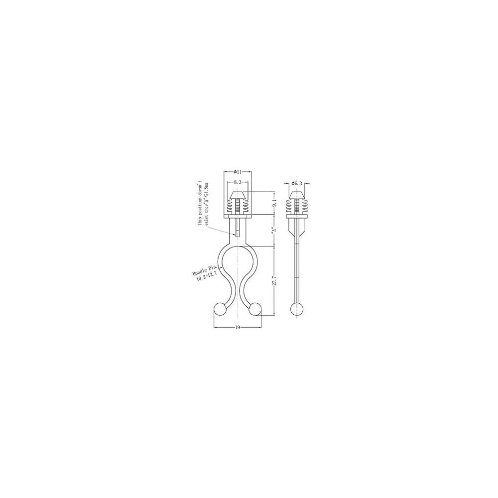 GSOTL3-45 / STL-3-450 / Kabeldriller Blindlochmontage | Americom