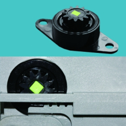 GPG-20 - Bidirectionele kunststof draaidemper | Gecko Fastener GmbH 2