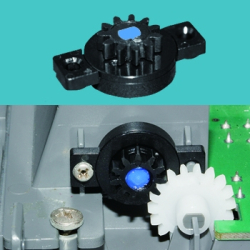 GPG-8CS - Ammortizzatore rotante bidirezionale in plastica | Gecko Fastener GmbH 2