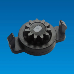GPG-8LS - Smorzatore rotante bidirezionale in plastica con fissaggio a scatto | Gecko...