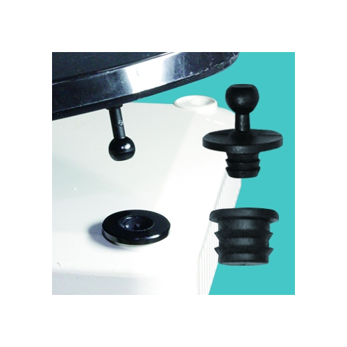 GDLK-2A - Snap Fit Plastic Push Latch | Gecko Fastener GmbH