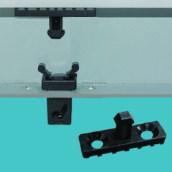 GDL-03C - Plastic Center Lock Push Latch | Gecko Fastener GmbH 2