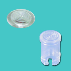 GEDK-01 - Cappuccio trasparente per LED - Rotondo | Gecko Fastener GmbH 2