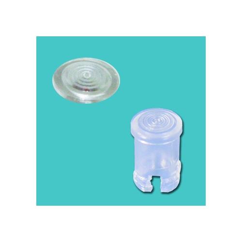 GEDK-01 - Clear LED Cap - Round | Gecko Fastener GmbH